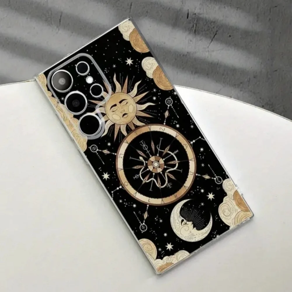 Celestial Moon Sun Samsung Galaxy S23 Ultra Phone Case